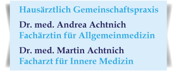 Arztpraxis Dres. Achtnich
